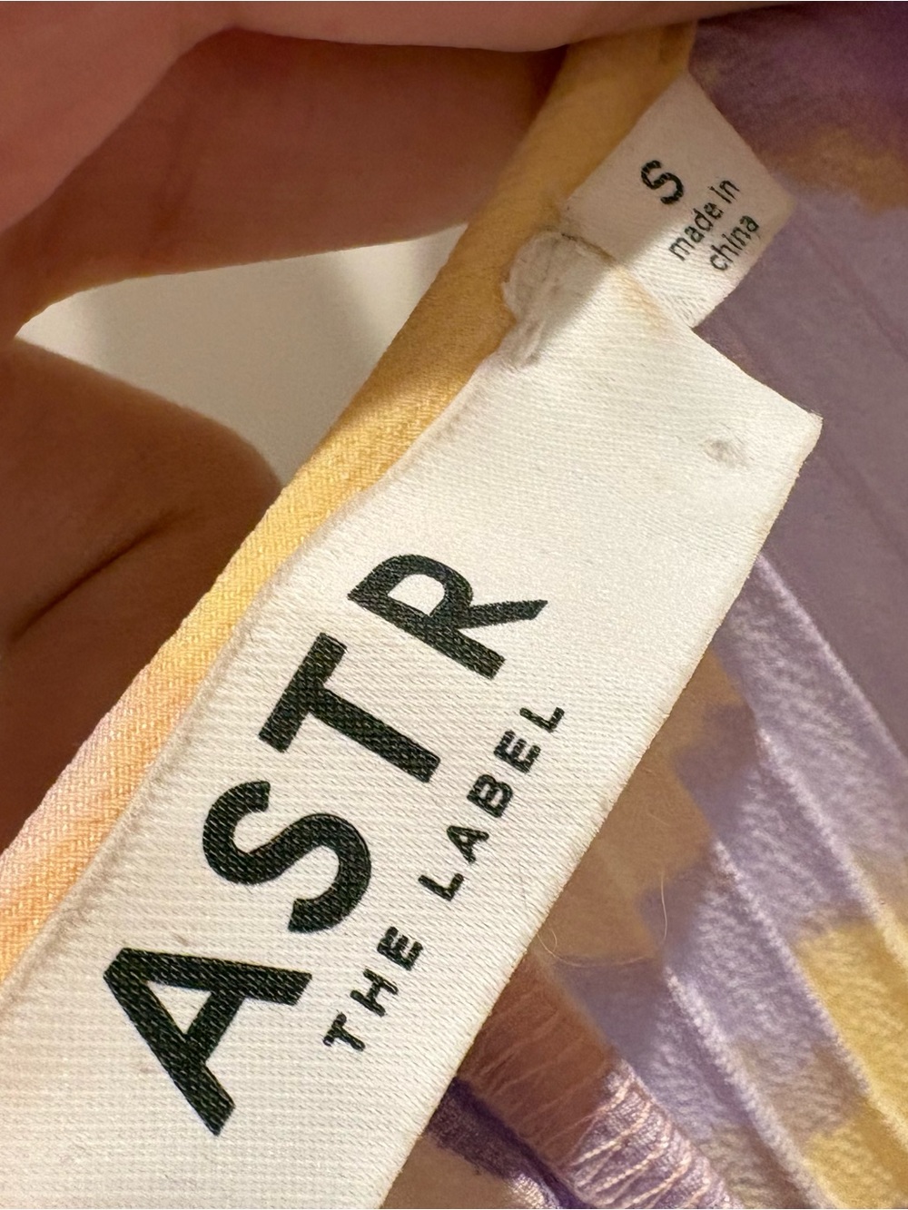 Astr Pleated Floral Maxi Dress in Pink, Yellow & Purple - Picture 3 of 3